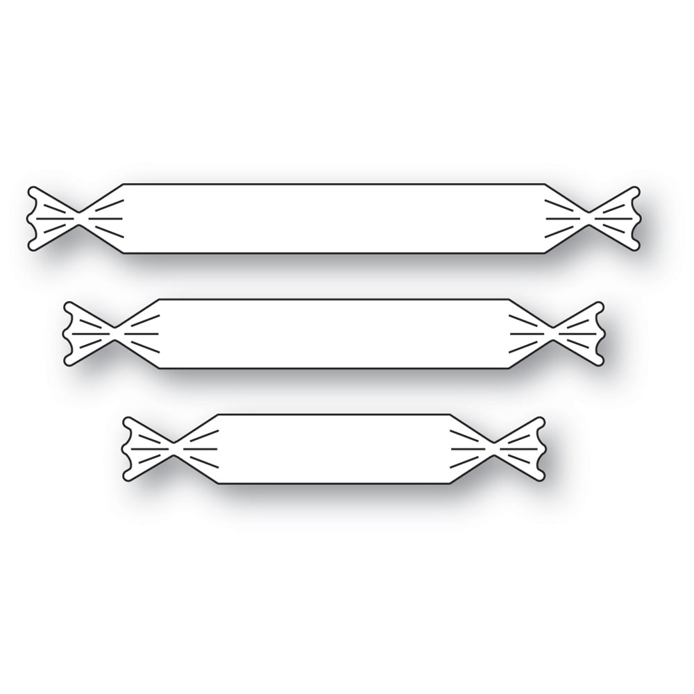 Poppystamps - Dies - Tiny Sentiment Banners