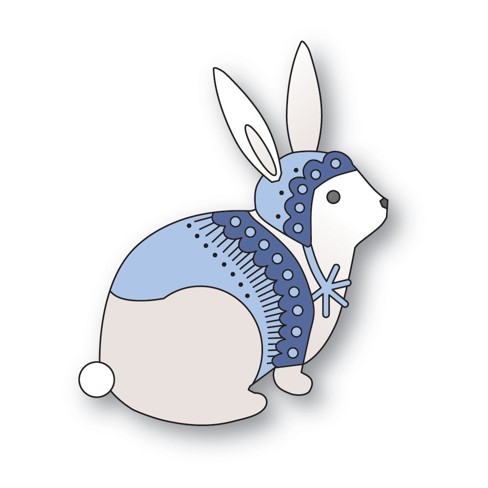 Poppystamps - Dies - Nordic Winter Rabbit