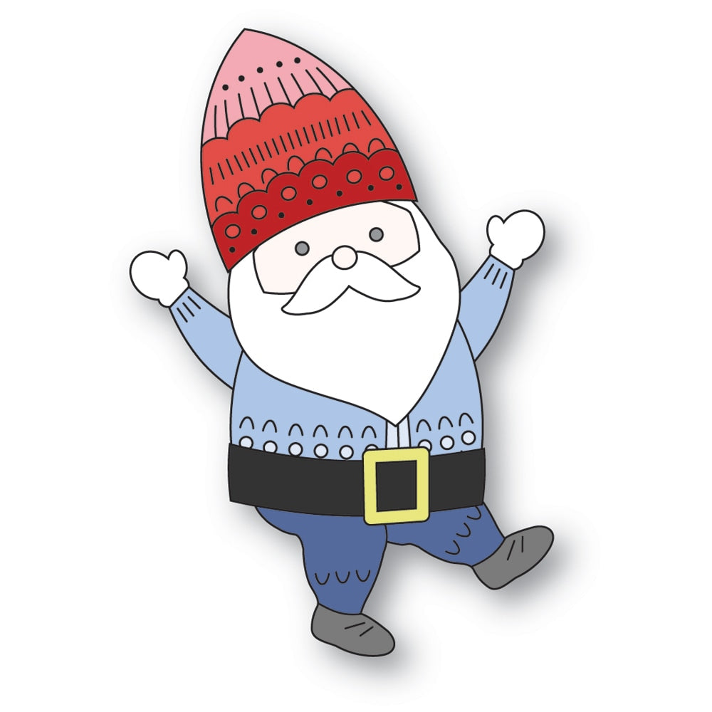 Poppystamps - Dies - Nordic Dancing Gnome