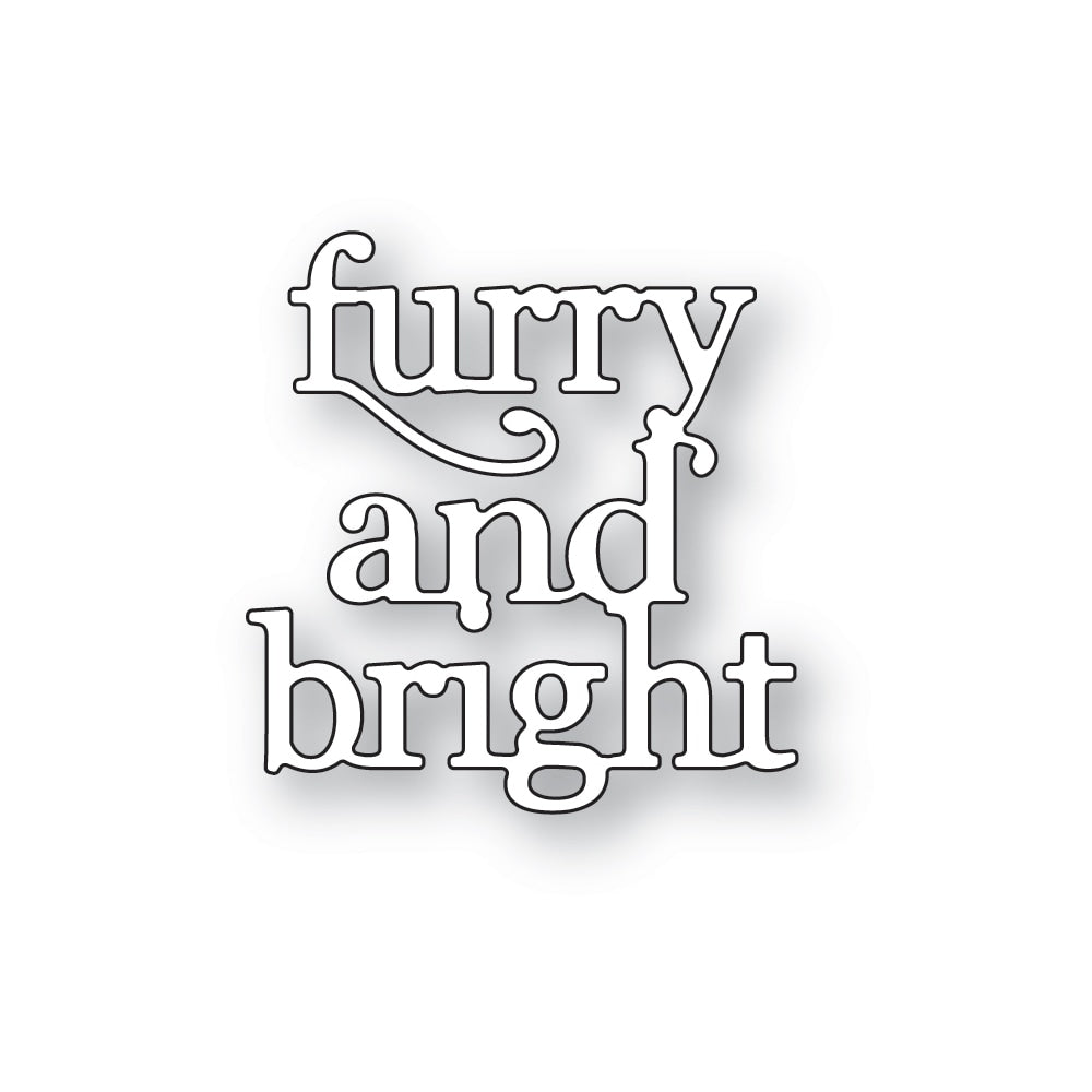 Poppystamps - Dies - Furry and Bright