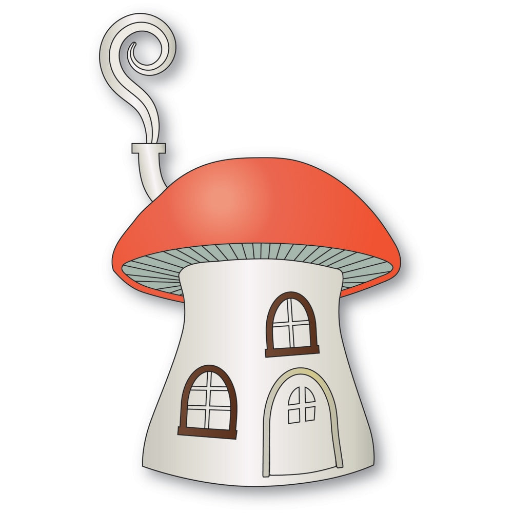 Poppystamps - Dies - Large Mushroom House