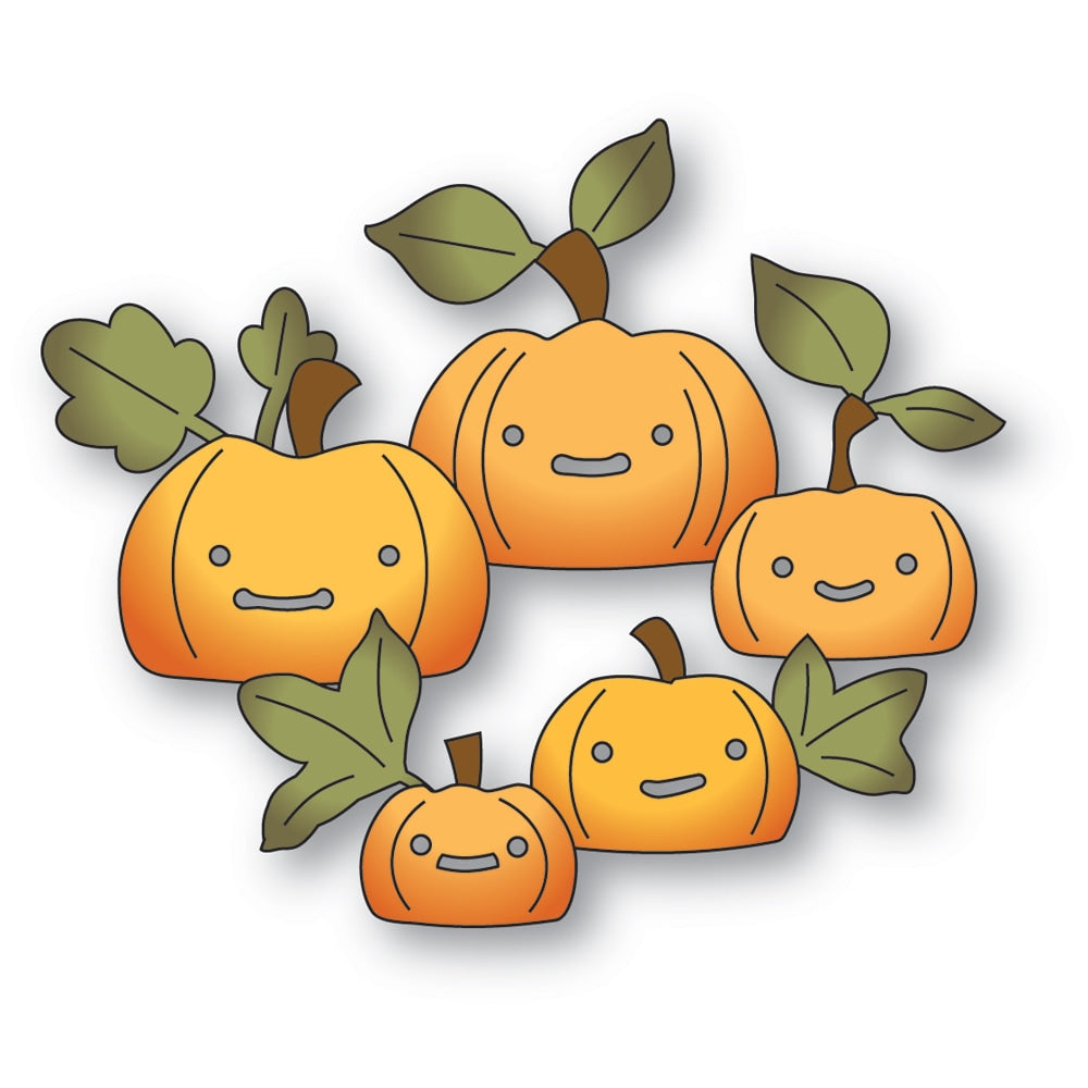 Poppystamps - Dies - Perky Pumpkins