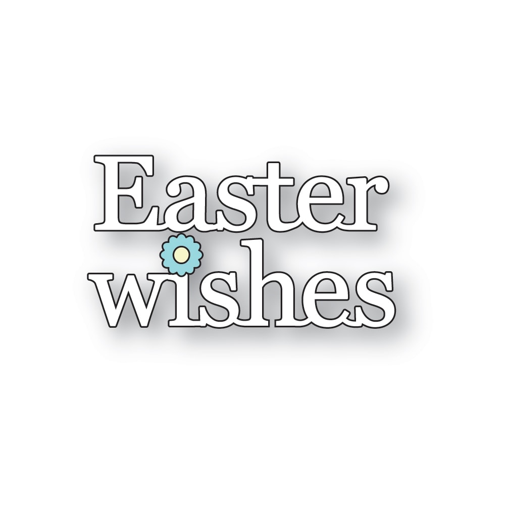 Poppystamps - Dies - Easter Wishes