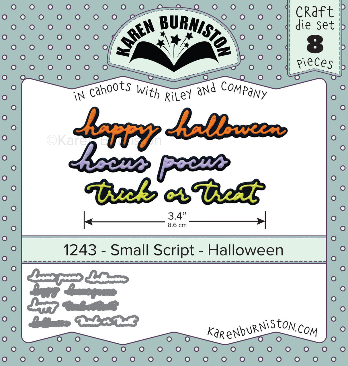 Karen Burniston - Dies - Small Script - Halloween