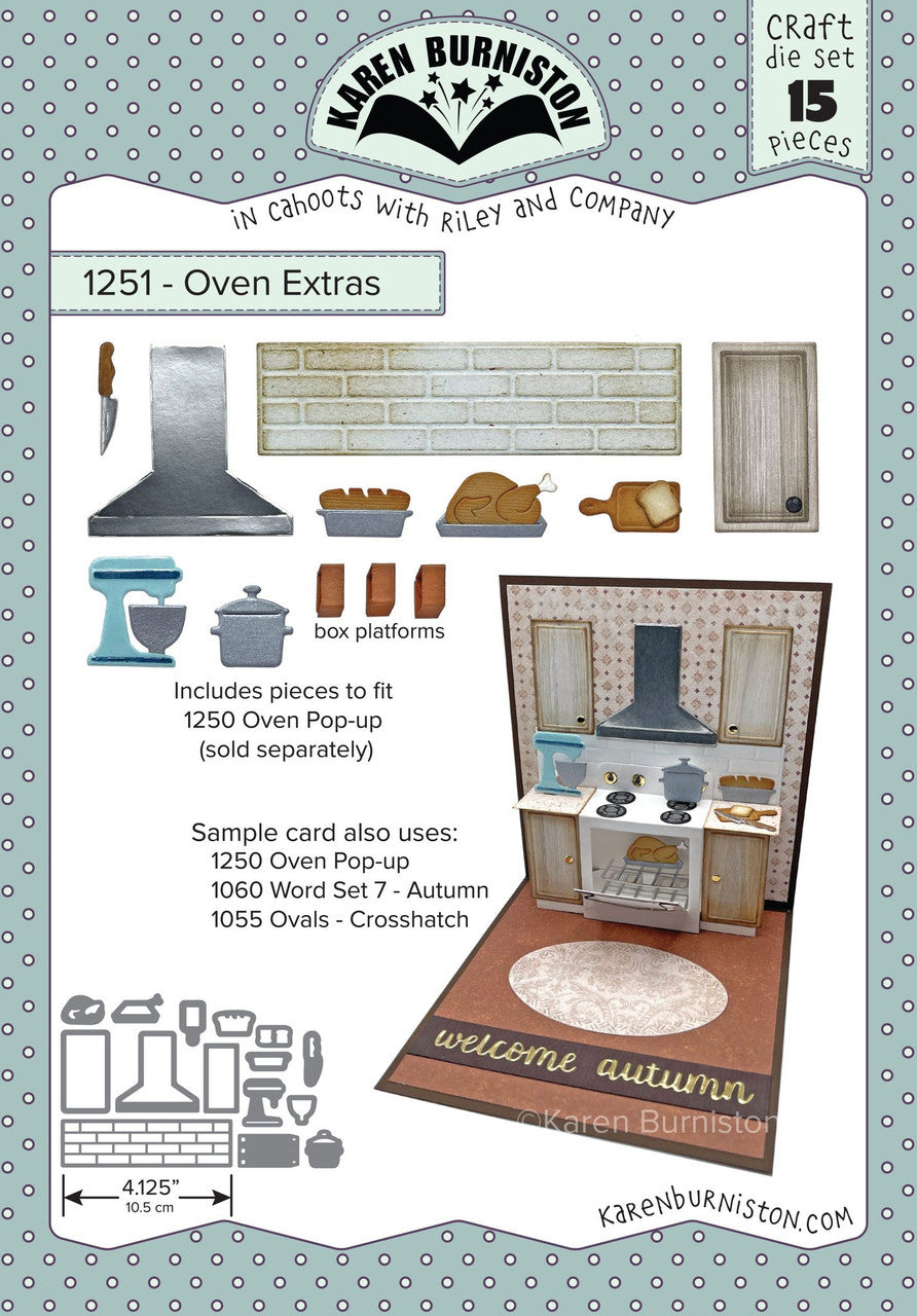 Karen Burniston - Dies - Oven Extras
