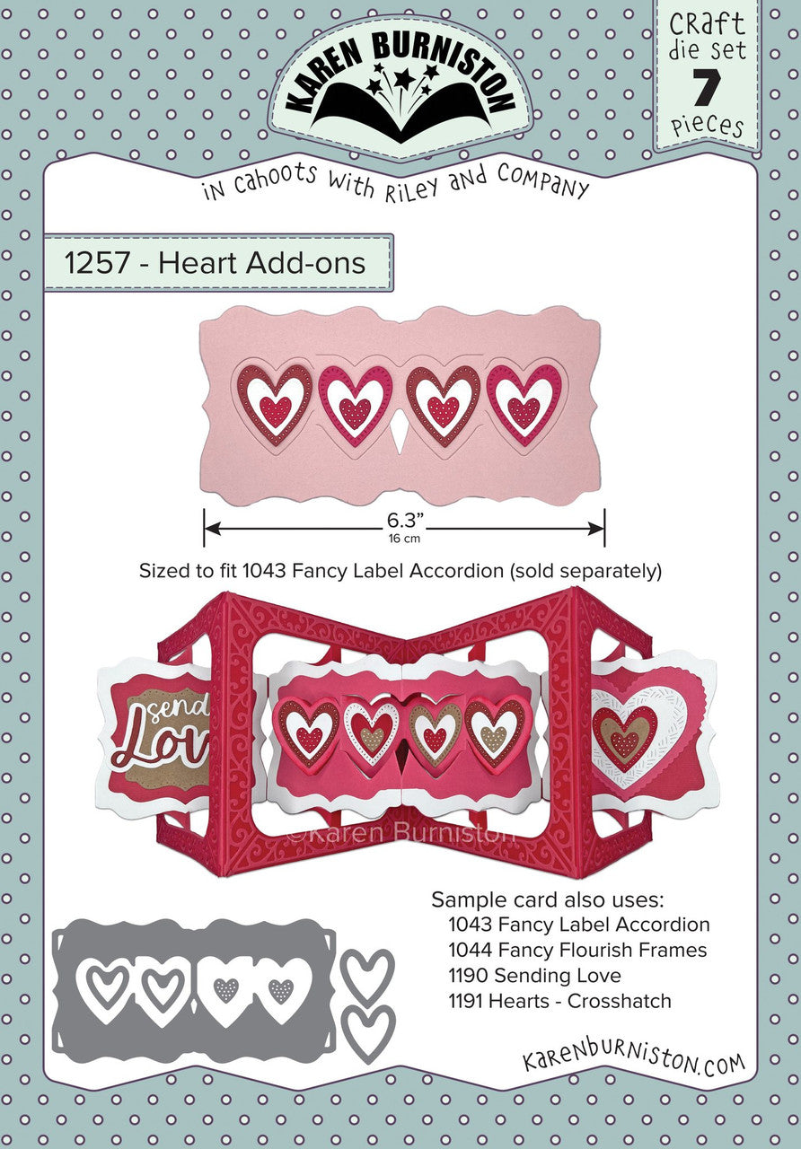 Karen Burniston - Dies - Heart Add-Ons