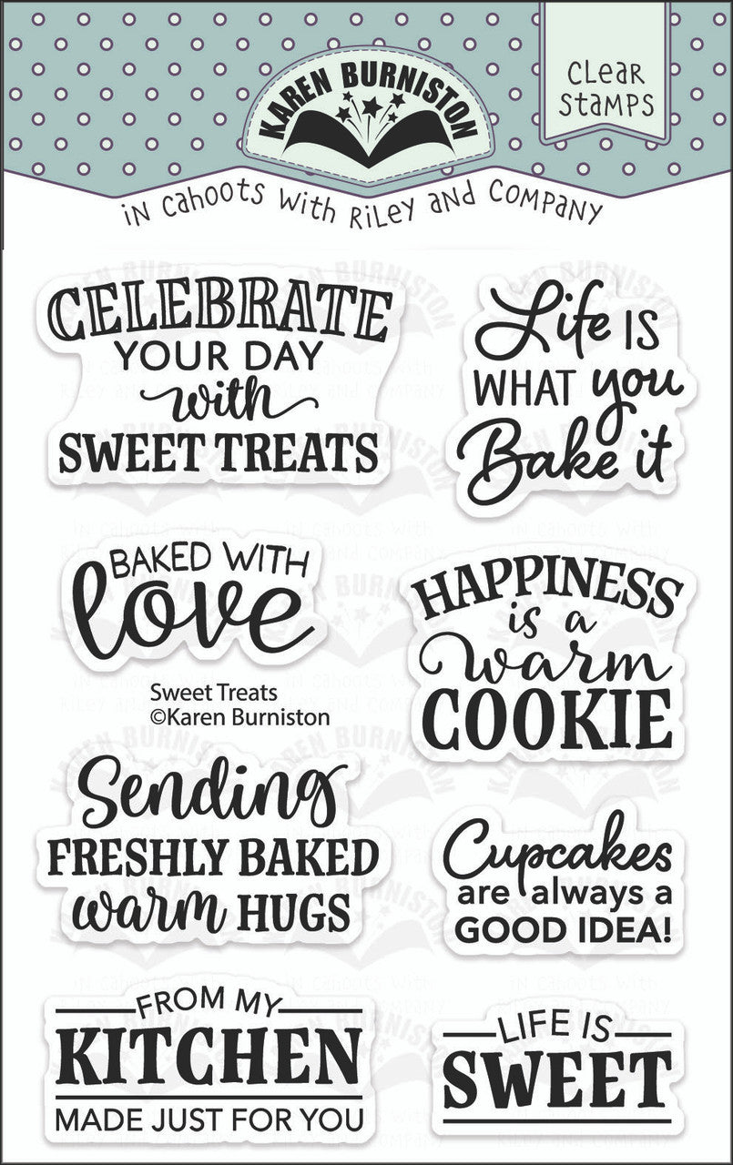 Karen Burniston - Clear Stamps - Sweat Treats