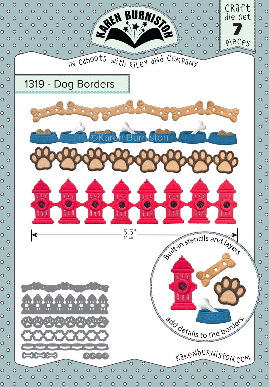 Karen Burniston - Dies - Dog Borders (Ships Dec 1st)