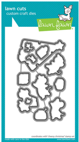 Lawn Fawn - Cheesy Christmas Dies