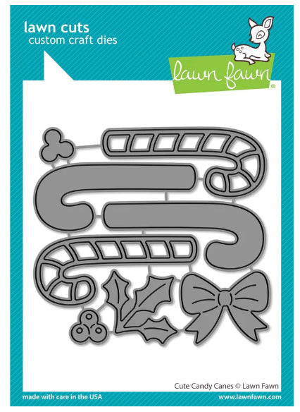Lawn Fawn - Cute Candy Canes Dies