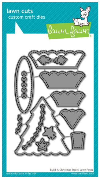 Lawn Fawn - Build-A-Christmas Tree Dies