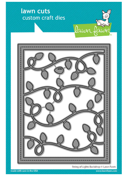 Lawn Fawn - String of Lights Backdrop Dies