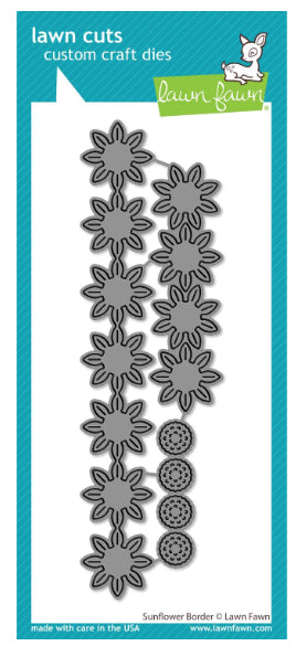 Lawn Fawn - Sunflower Border Dies