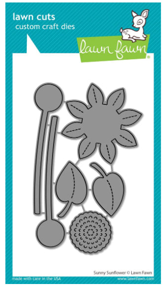 Lawn Fawn - Sunny Sunflower Dies