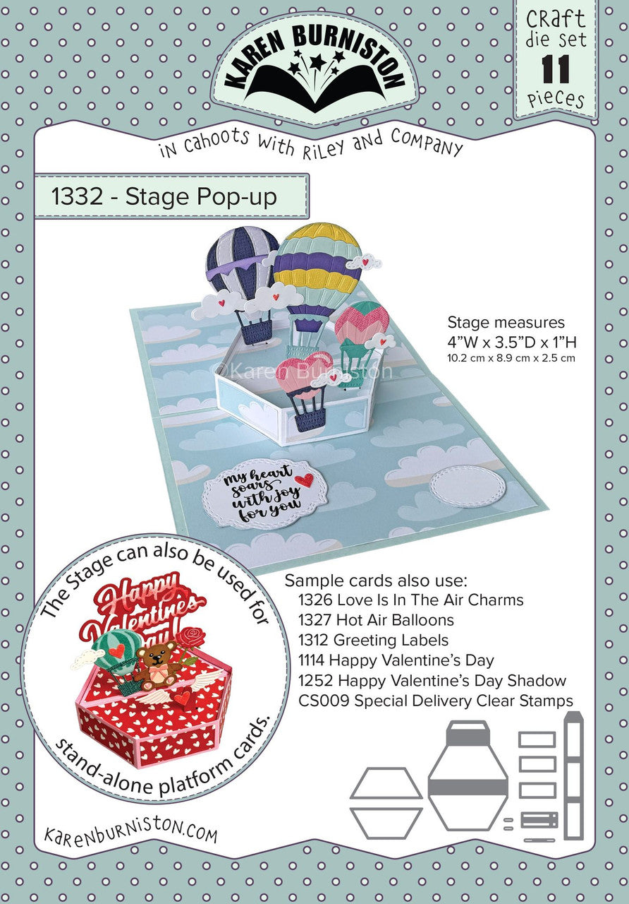 Karen Burniston - Dies - Stage Pop-Up ( Ships Feb. 9th)