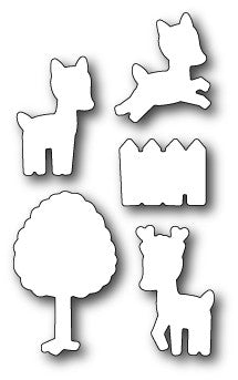 Poppystamps - Dies - Fawning Over You Dies