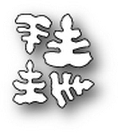 Poppystamps - Dies - Small Monterey Leaves