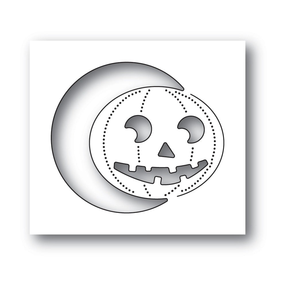 Poppystamps - Dies - Smiling Jack o Lantern