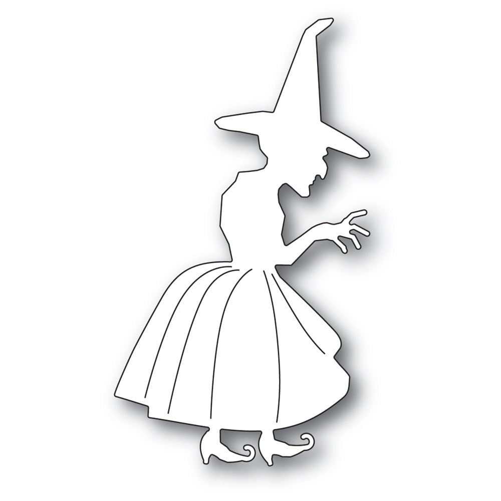 Poppystamps - Dies - Spellcaster Witch