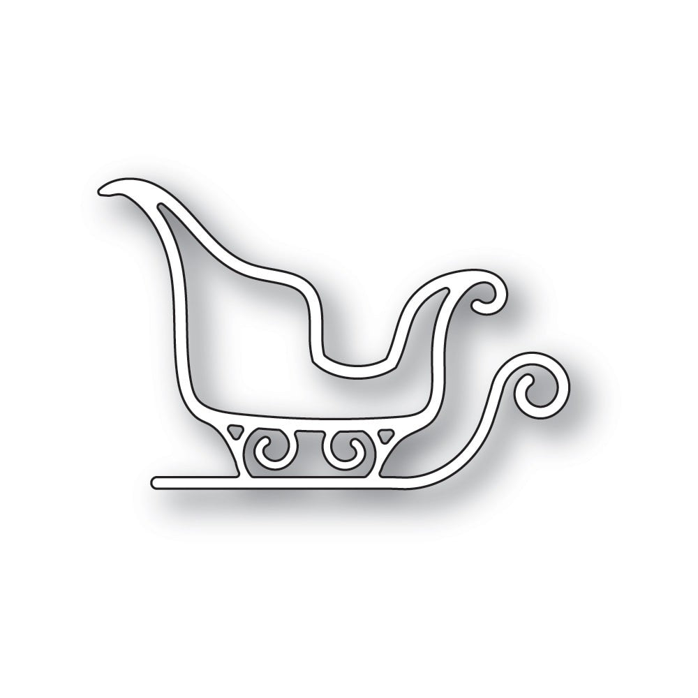 Poppystamps - Dies - Winter Sleigh