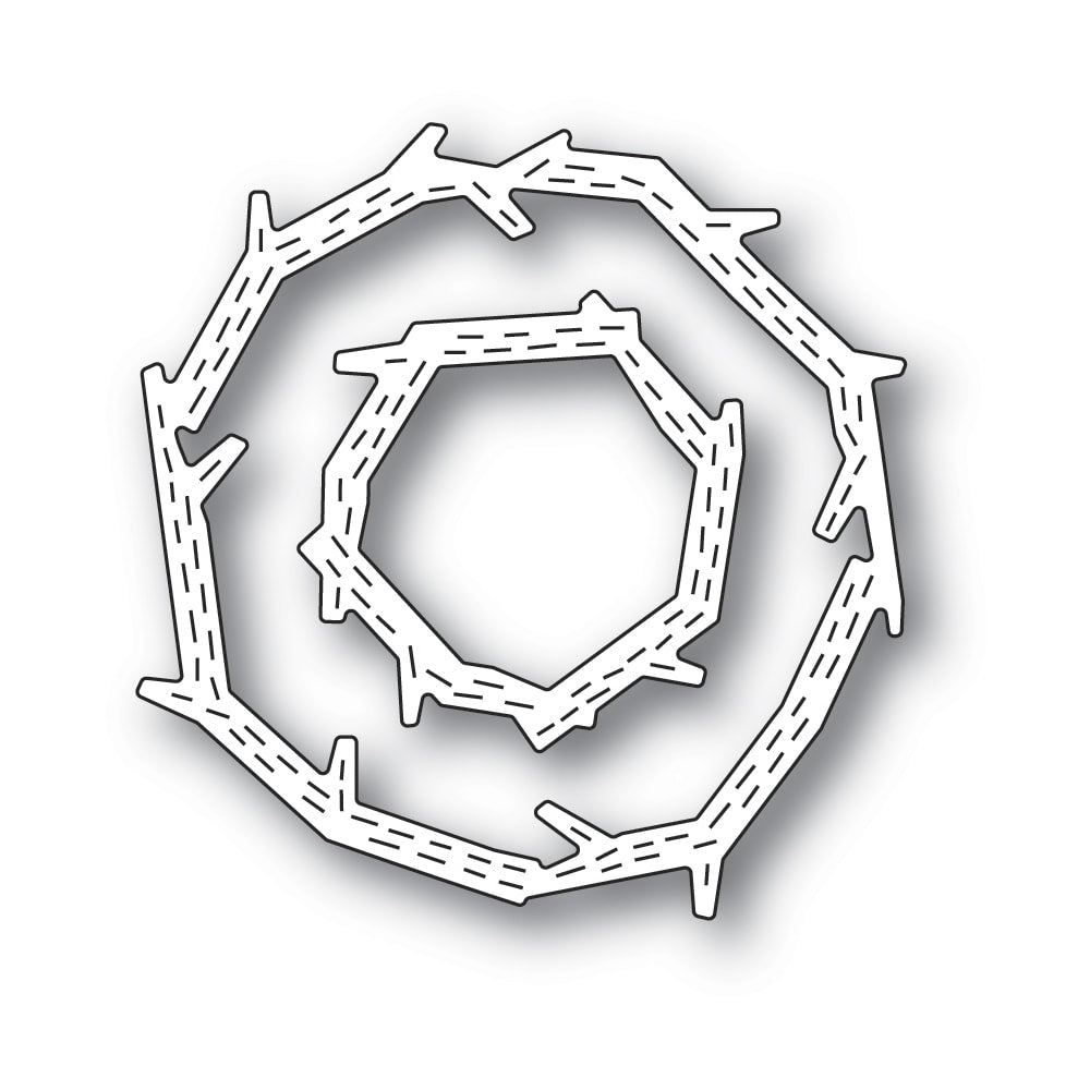 Poppystamps - Dies - Whittle Circle Frames