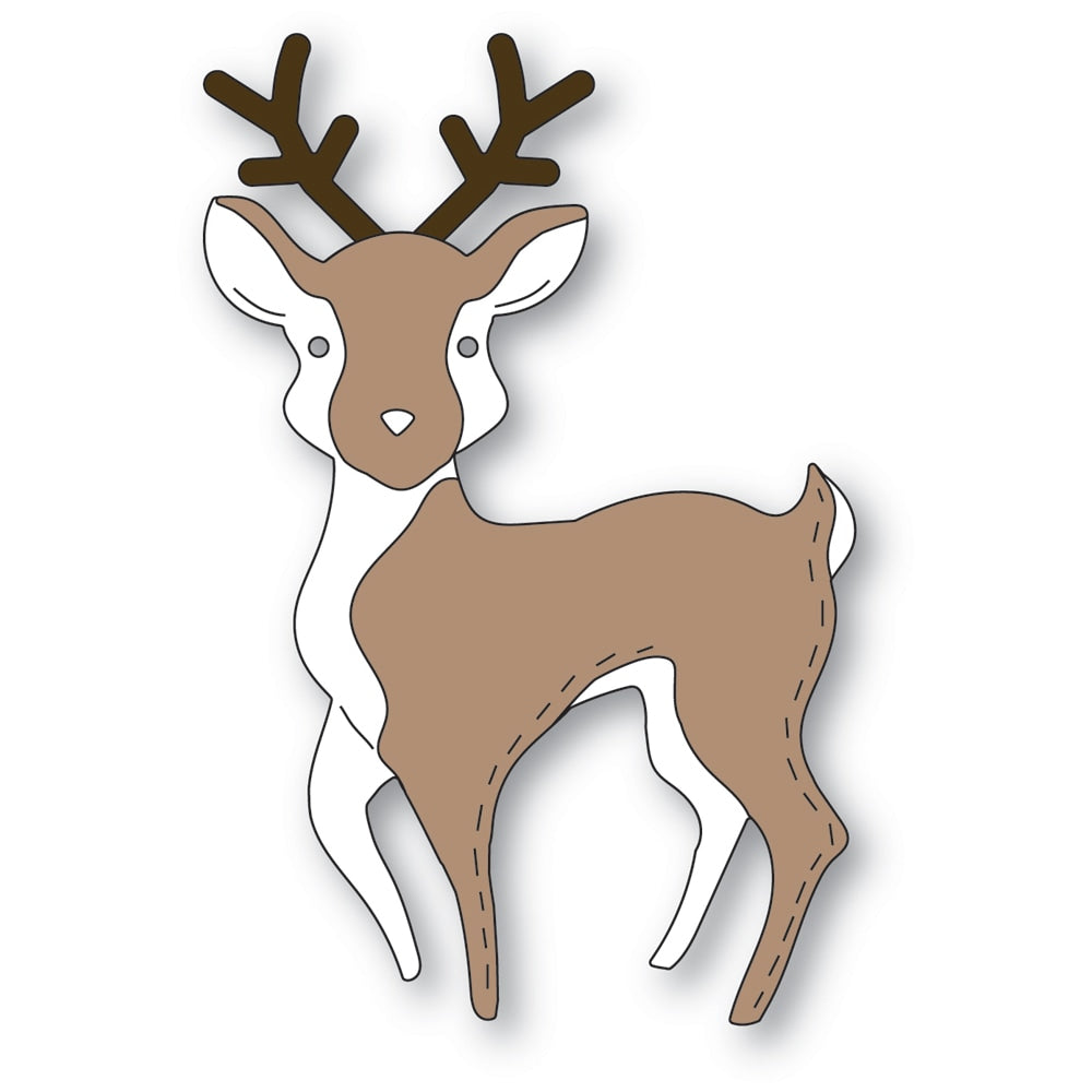 Poppystamps - Dies - Grand Whittle Reindeer