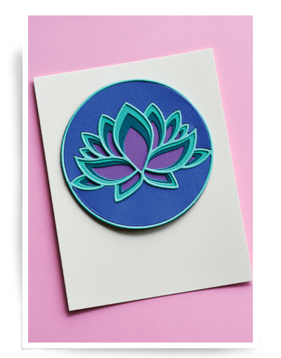 Birch Press Designs - Lotus Flower Layer Set
