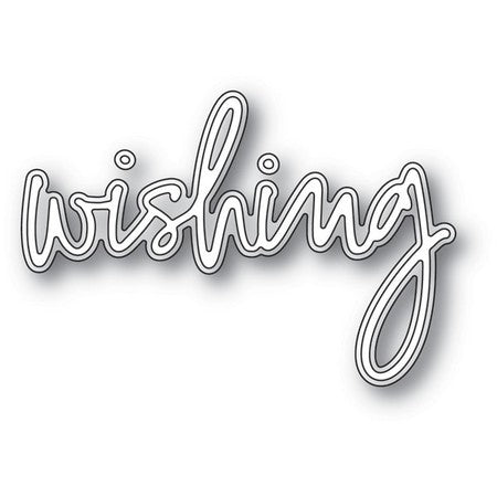 Memory Box - Dies - Wishing Jotted Script