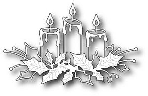 Memory Box - Dies - Glowing Candles