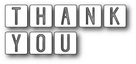 Memory Box - Dies - Thank You Tiles