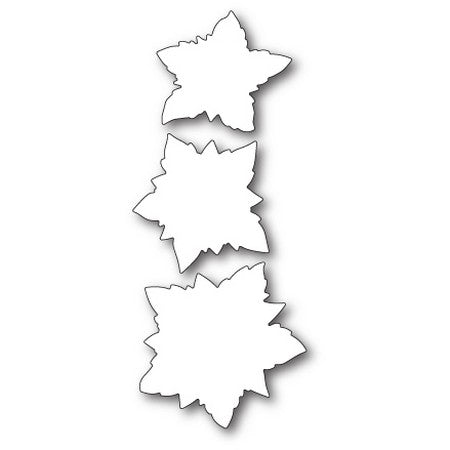 Memory Box - Dies - Poinsettia Oval Background