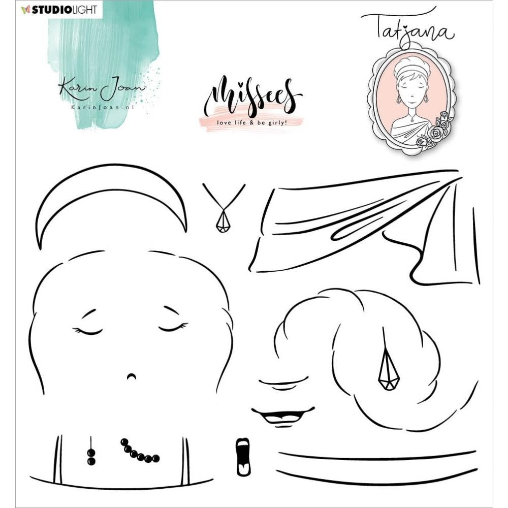 Studio Light - Clear Stamps - Karin Joan Missees - Tatjana