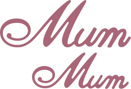 Cheery Lynn Designs - Mum (Set of 2)