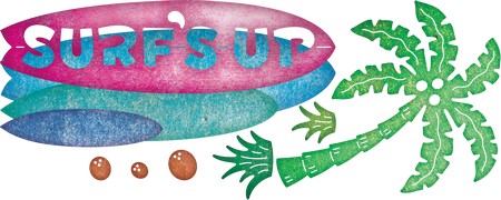 Cheery Lynn Designs - Surfer's Up Set (set of 10)