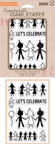 Hero Arts Stamps - Clear - Life Of Party Cutouts