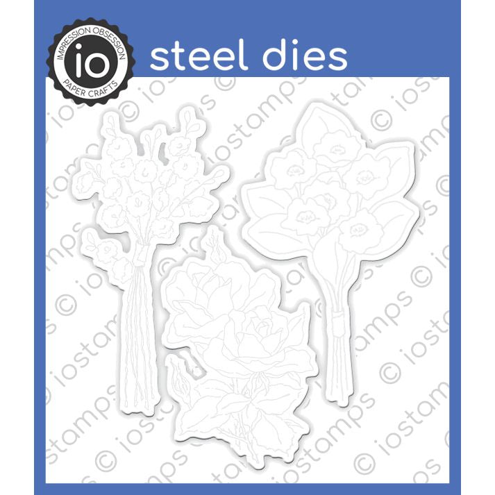 Impression Obsession - Dies - Flower Trio