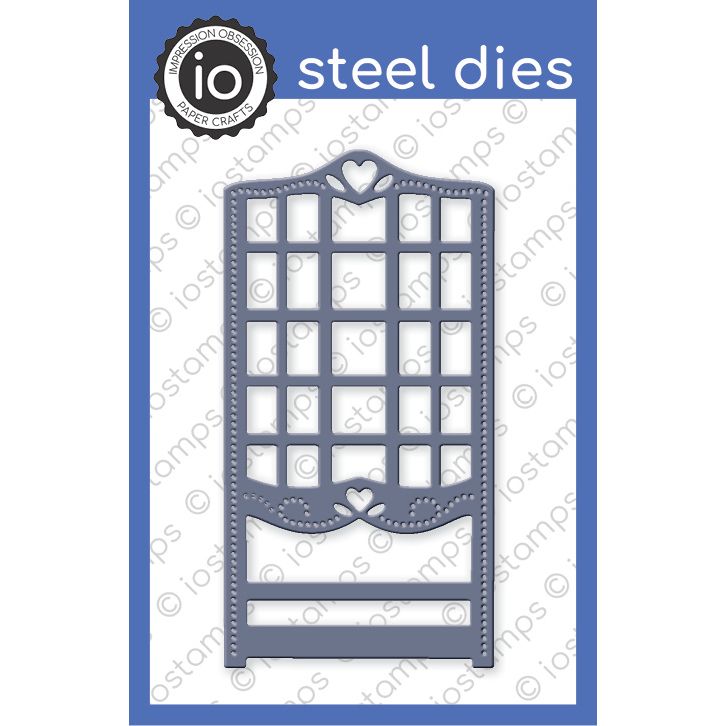 Impression Obsession - Dies - DIE1051-M Folk Art Trellis