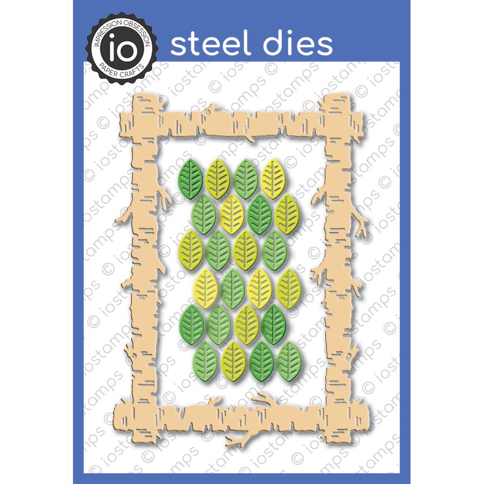 Impression Obsession - Dies - DIE1061-ZZ Birch Tree Rectangle