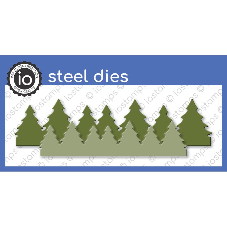 Impression Obsession - Dies - DIE1062-V Tree Line