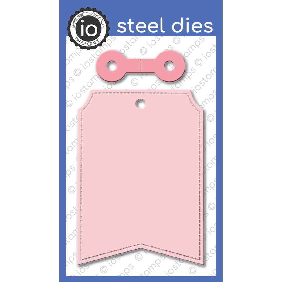 Impression Obsession - Dies - DIE1064-Y Tag with Reinforcements