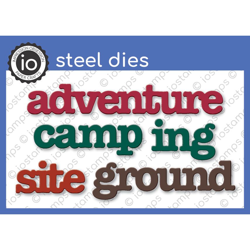 Impression Obsession - Dies - Camp Words