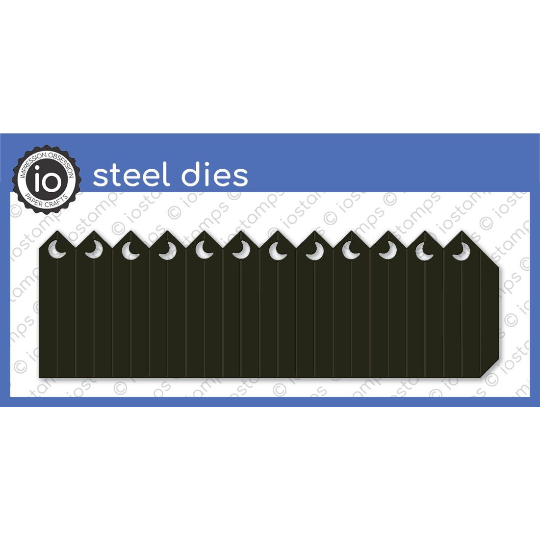 Impression Obsession - Dies - Crescent Moon Rosette