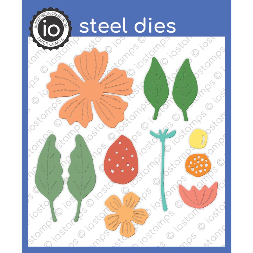 Impression Obsession - Dies - DIE1234-X Berry & Blooms