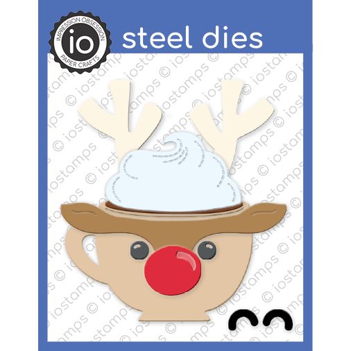 Impression Obsession - Dies - DIE1253-Z Reindeer Mug
