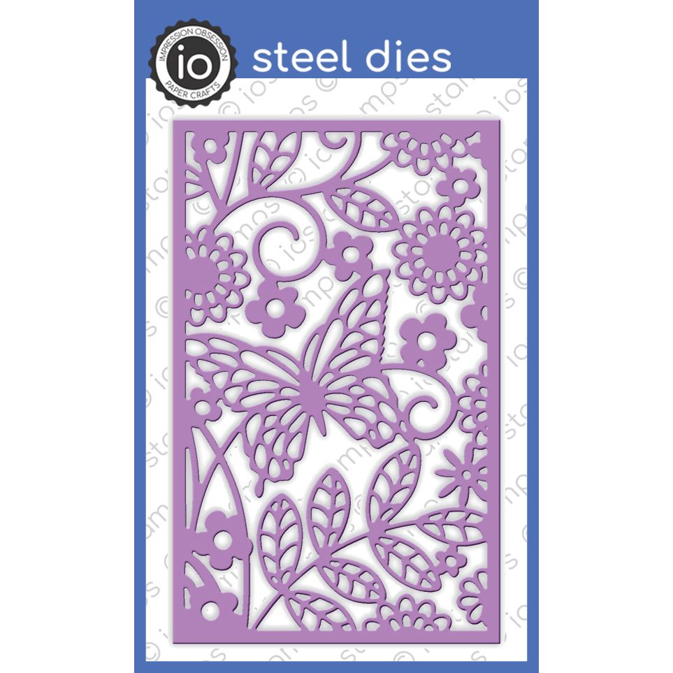 Impression Obsession - Dies - Butterfly Block