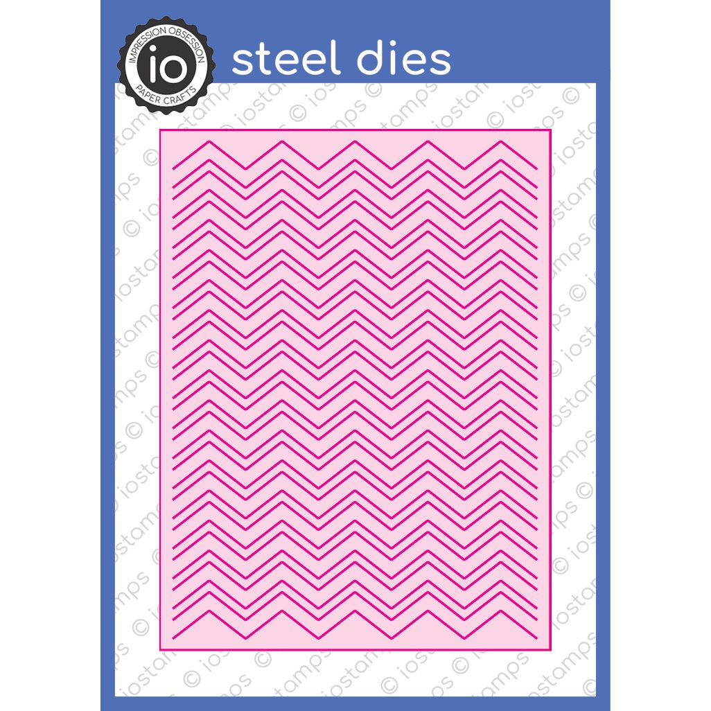 Impression Obsession - Dies - Chevron Adapt-a-Background