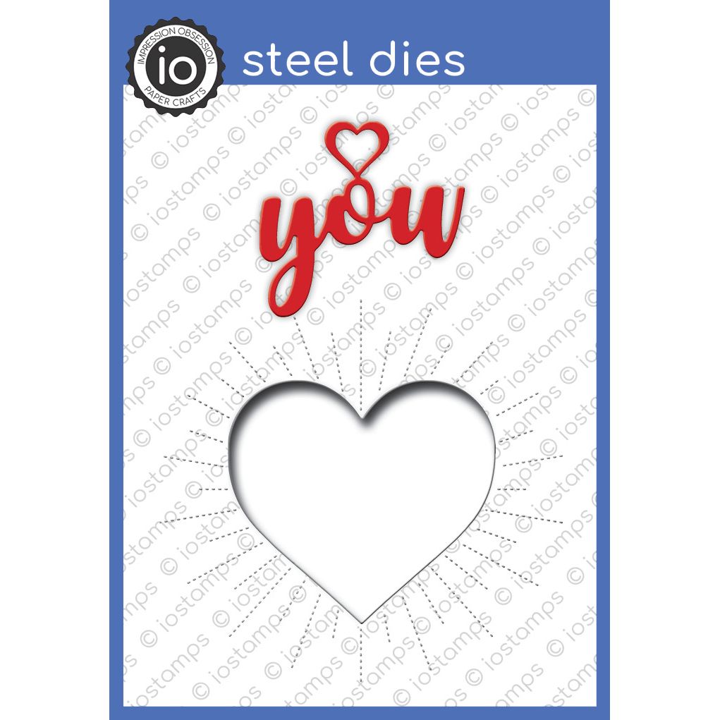 Impression Obsession - Dies - Heart Window Set