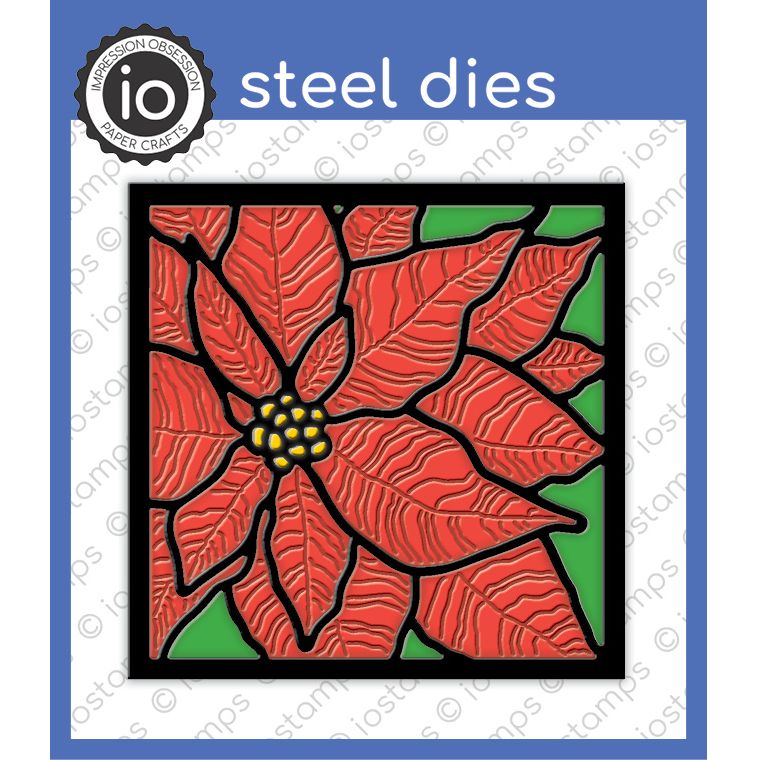Impression Obsession - Dies - Poinsettia Frame