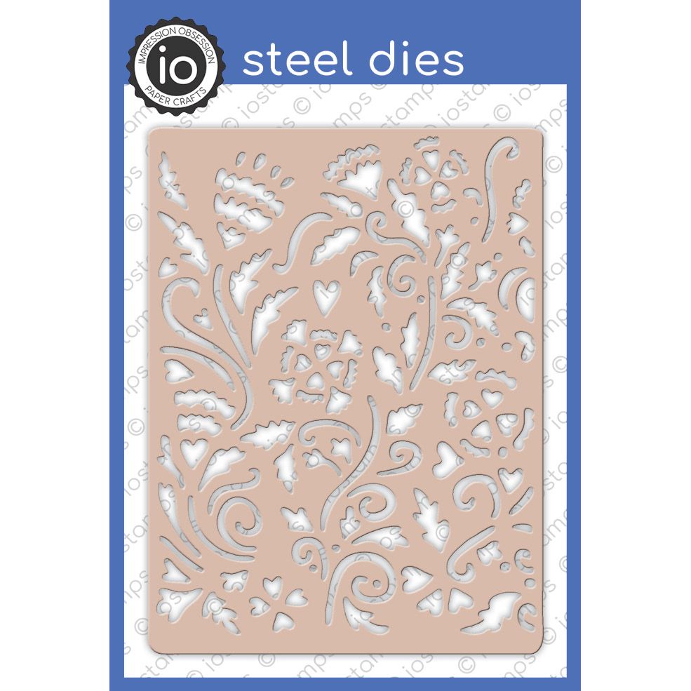 Impression Obsession - Dies - Embroidered Flowers