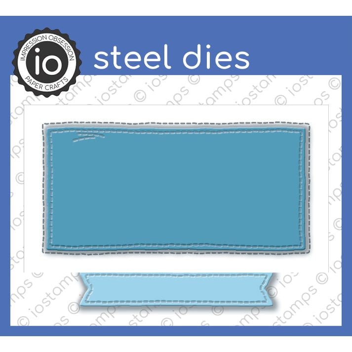 Impression Obsession - Dies - Whimsical Rectangle